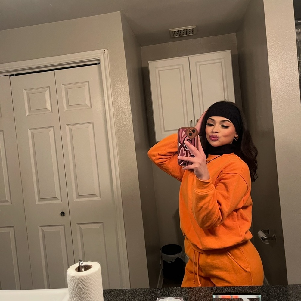 Orange Women's Top